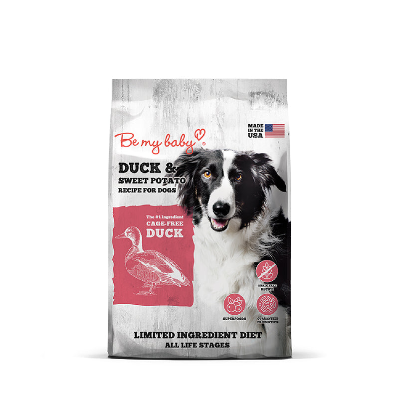 American duck + sweet potato grain-free formula (whole dog food)